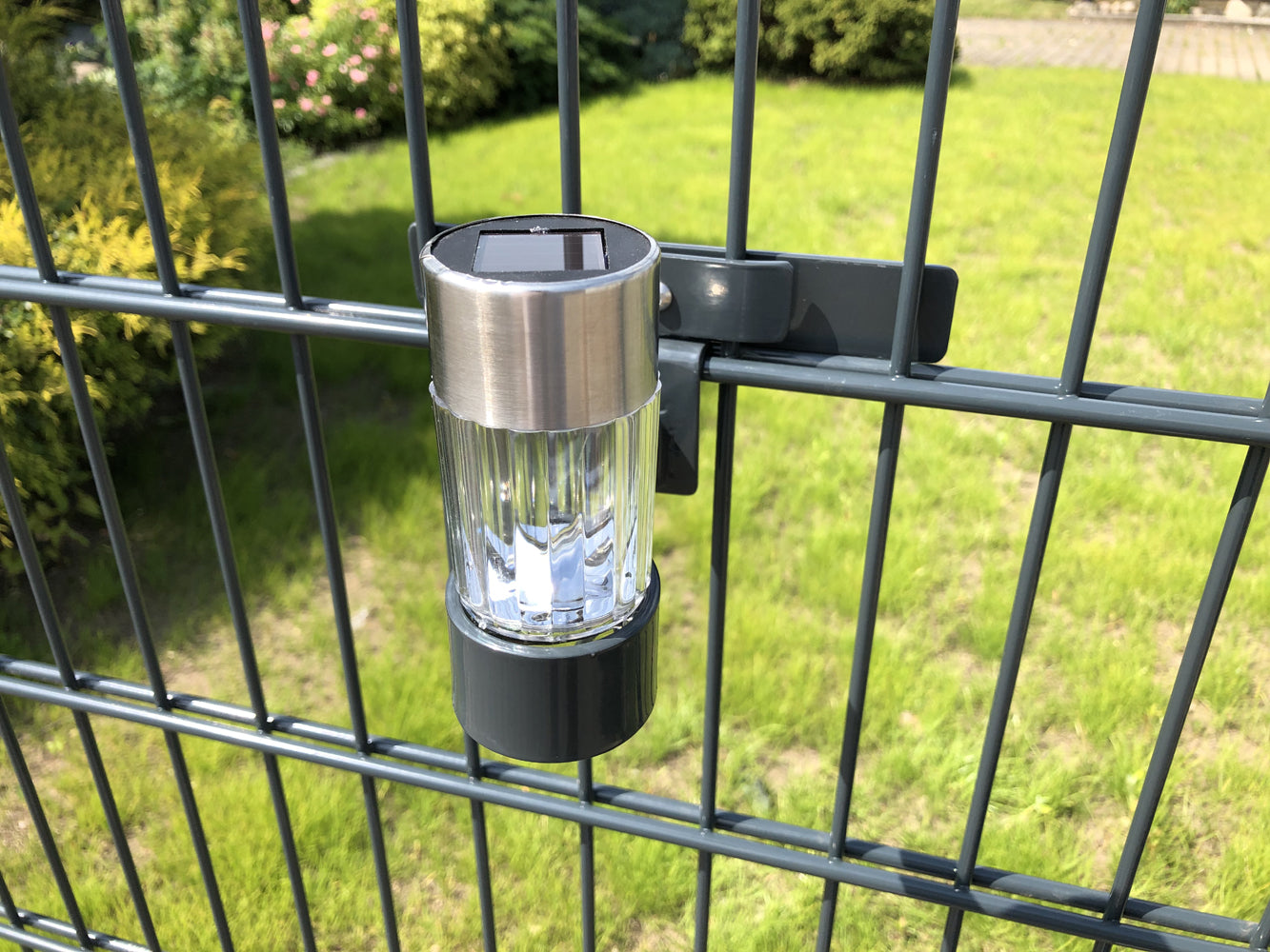Solarlamp LED roestvrij staal