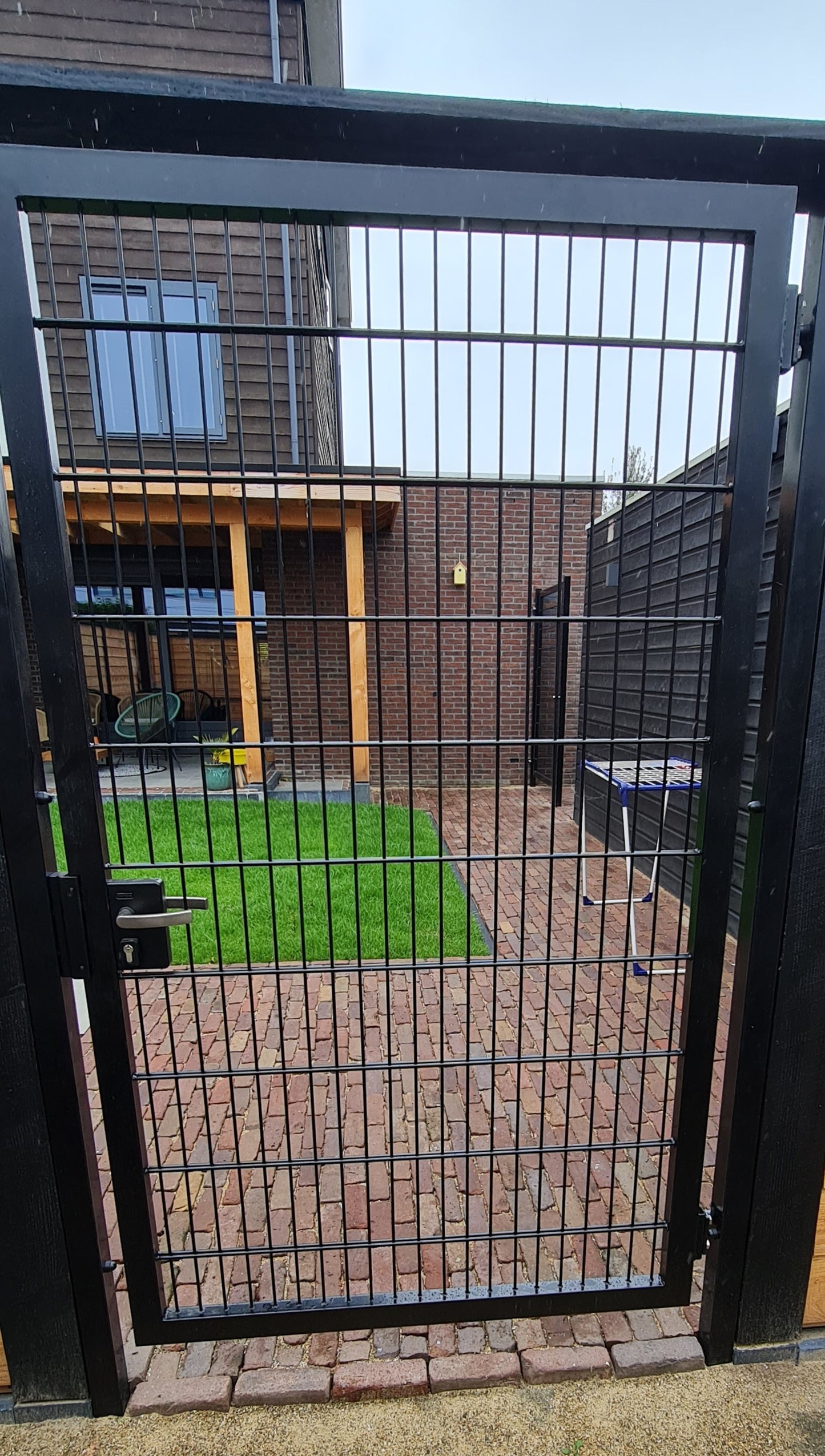 looppoort-professioneel-dubbelstaafmat hek-kopen