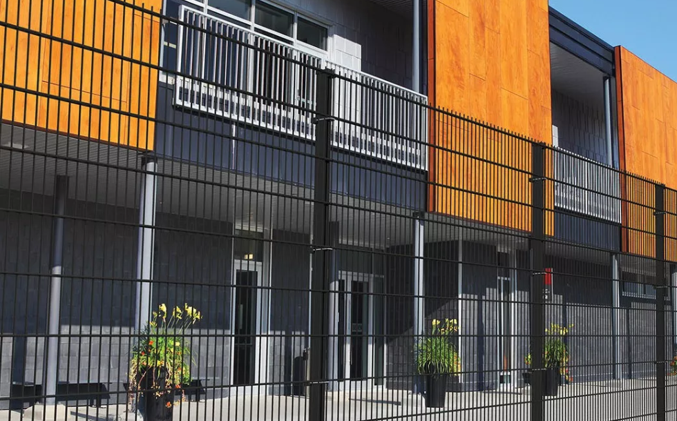 Ronde paal koker 60x40 mm compleet voor eind-, begin- of hoekpaal van hekwerk of schutting