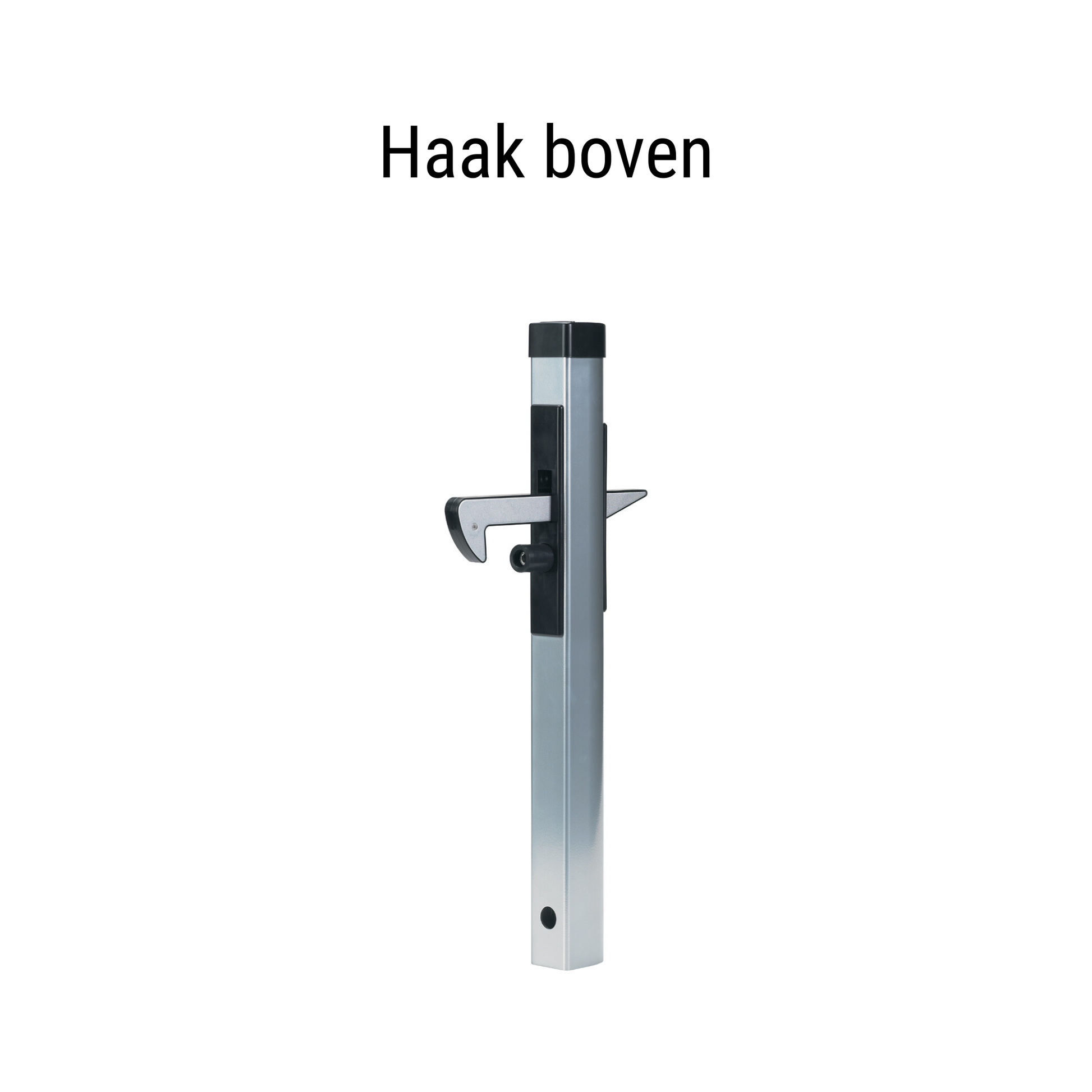 Locinox Poortvanger aluminium - met Rubbere aanslag hek-kopen  Haak Boven (IN-GATE CATCHER) Haak Onder (UNDER-GATE CATCHER)