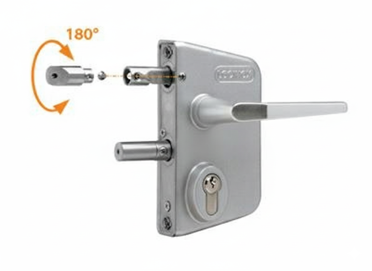 Draaipoorten slot hek-kopen