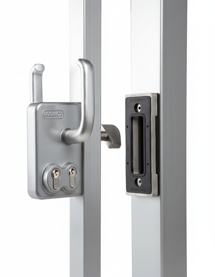 Dubbel cilinder slot voor Schuifpoort hek-kopen