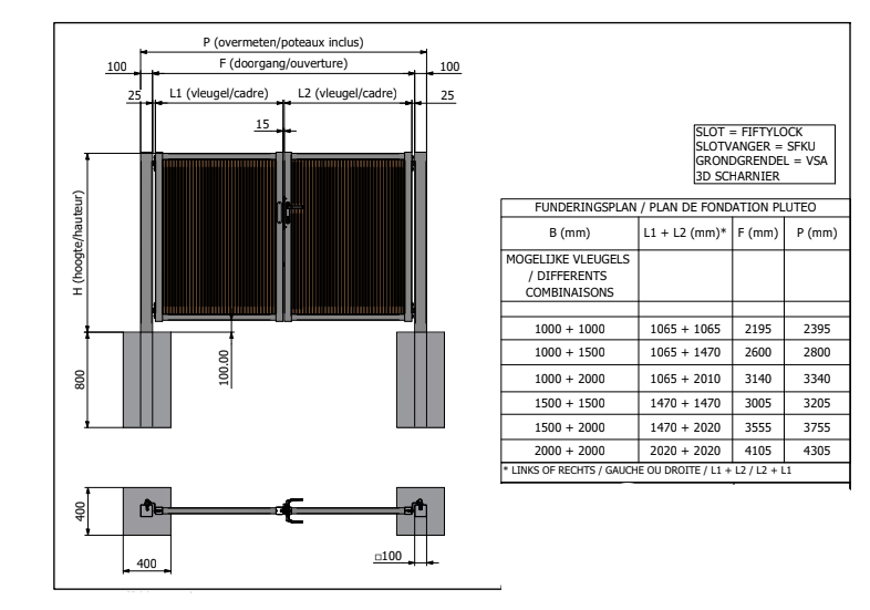 Dubbele-poort-1-plattengrond hek-kopen