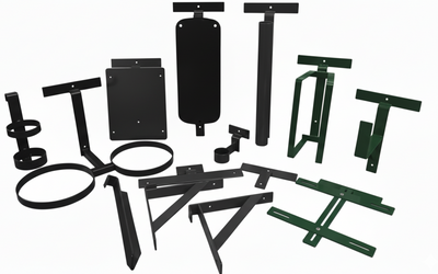 Dubbelstaafmat accessoires  hek-kopen