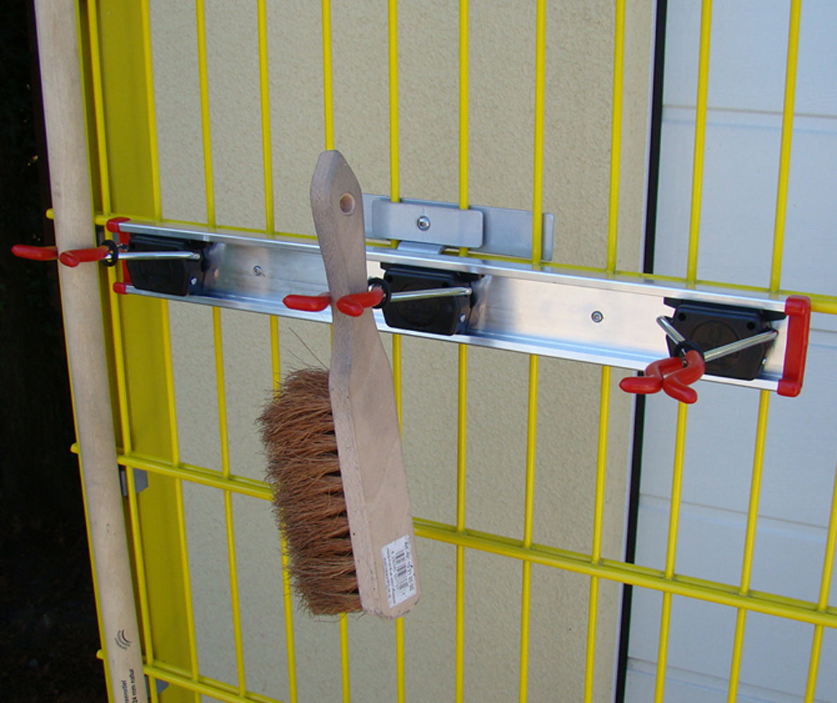 Gereedschapsrek met schroefbeugel