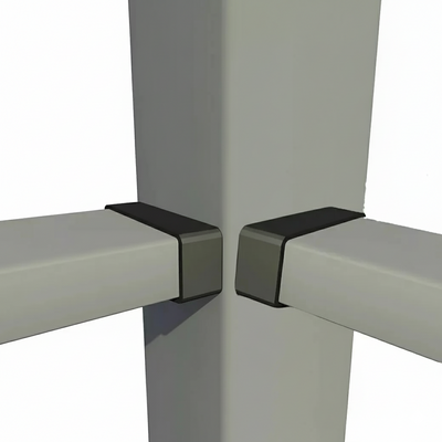 Hoek-spijlenhekwerk-blinde-verbinding-hek-kopen