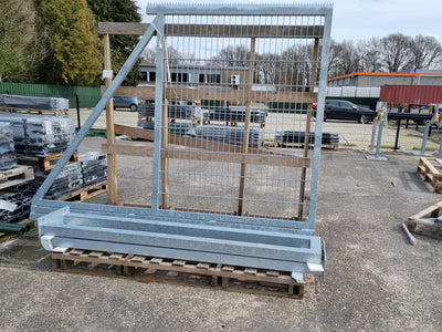 Mini schuifpoort enkel verzinkt hek-kopen