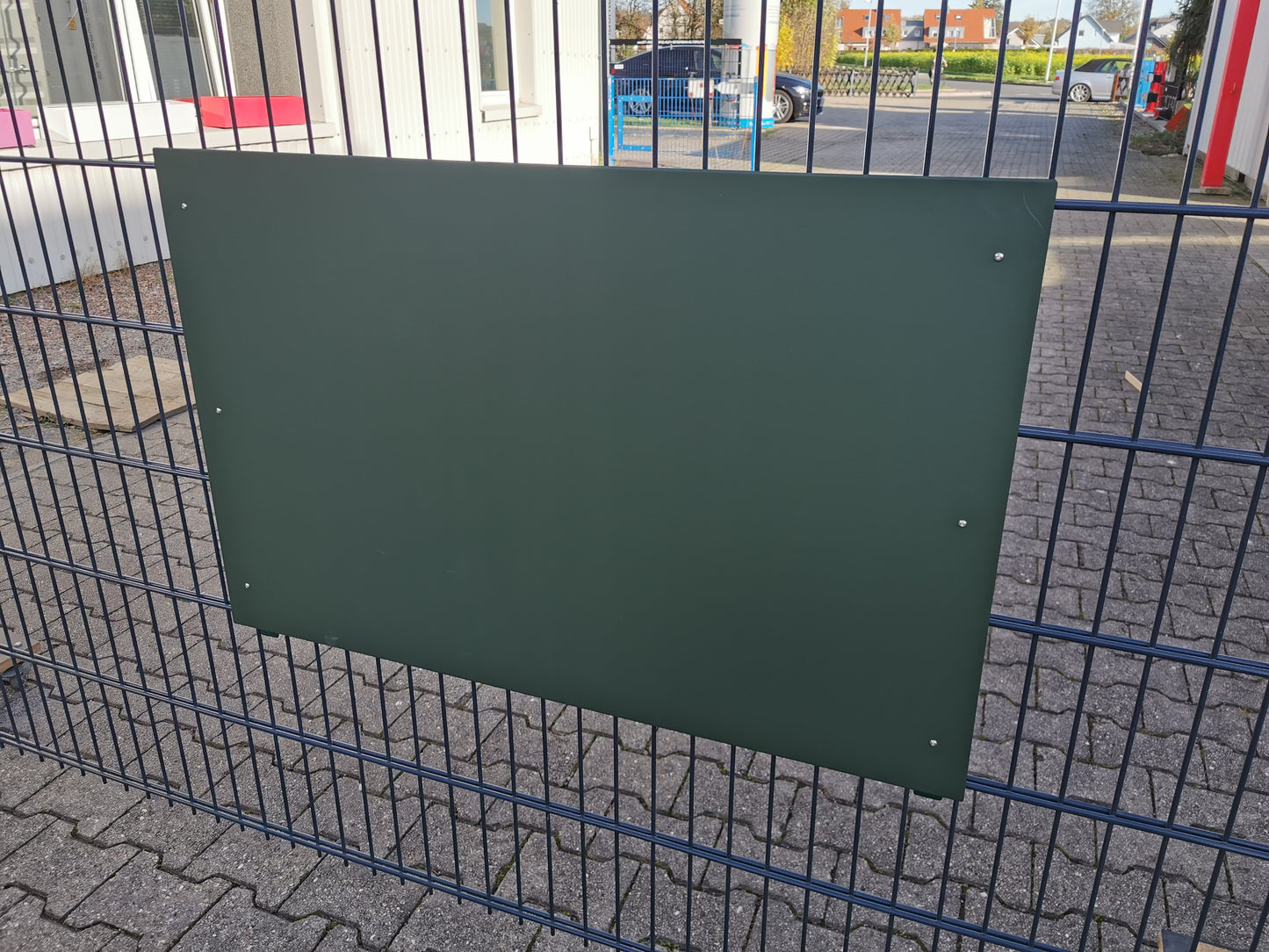 RVS Schrijf en tekenbord hek-kopen