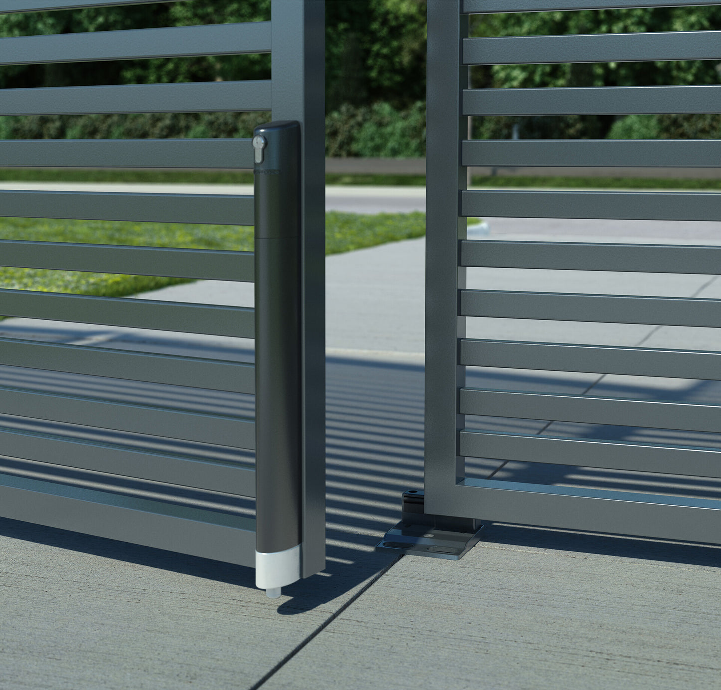 Locinox Sabo grondstop - schroefbaar voor poorten hek-kopen