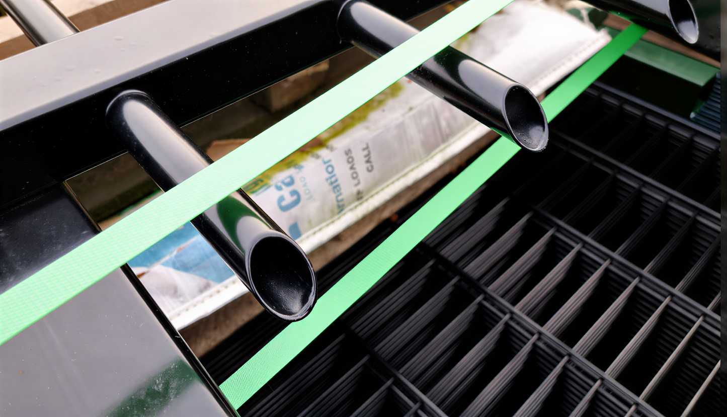 Spijlenpoort – Zwart (RAL 9005) hek-kopen