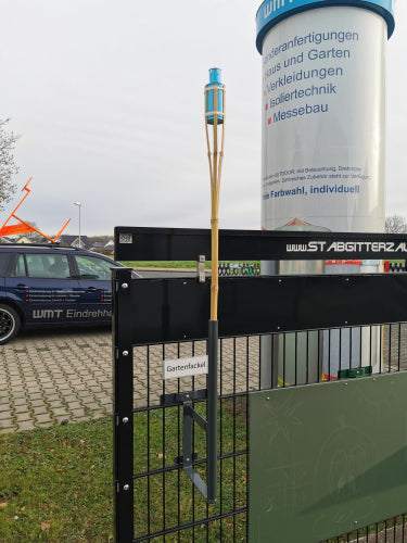 Houder voor tuinfakkels en pijlen