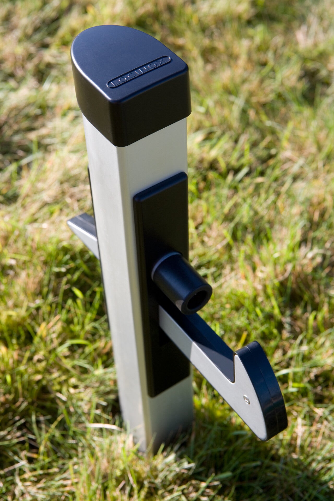 Locinox Poortvanger aluminium - met Rubbere aanslag hek-kopen  Haak Boven (IN-GATE CATCHER) Haak Onder (UNDER-GATE CATCHER)