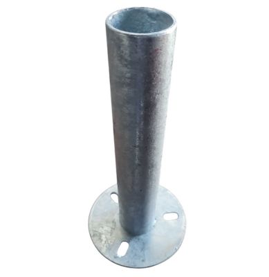 insteekvoetplaat-rond hek-kopen